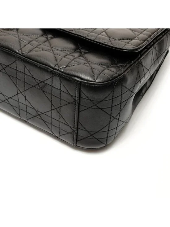 Dior Shoulder Bag Cannage Leather New Rock Chain Large - Picture 6 of 10